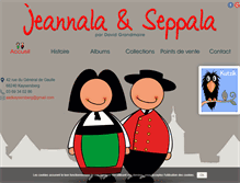 Tablet Screenshot of jeannalaetseppala.com